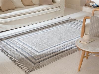Samara Woven Curl Carpet 160x230 cm Dark Gray