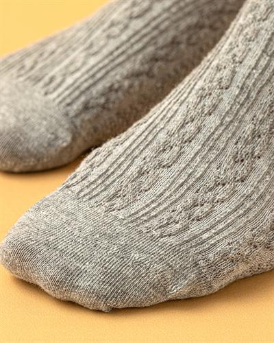 Samara Чорапи До Глезена Дамски, Памучен, Сиво, 36-40