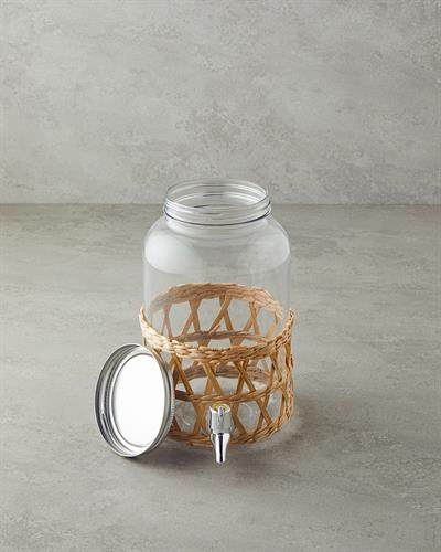Glass Beverage Holder Transparent
