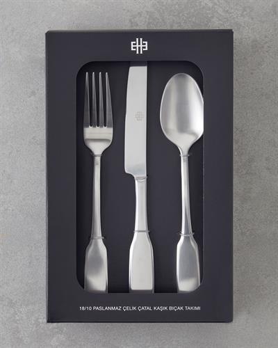 18/10 Stainless Steel Cutlery Set 18 Pieces, 6 Servings Silver