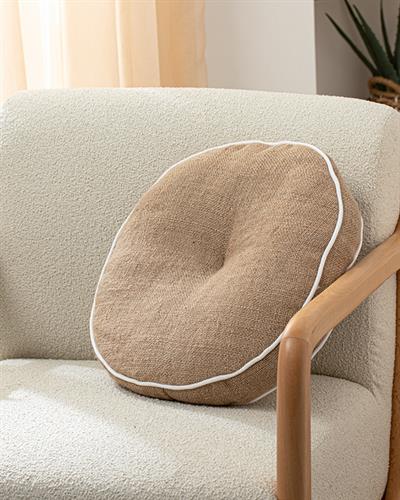 Sand Пълнена Възглавница Бежово, 40 Cm