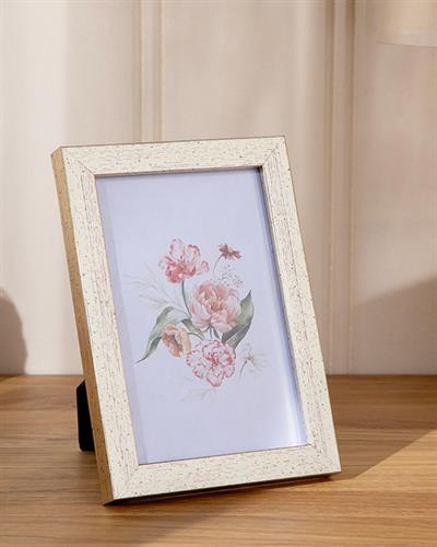 Sandra Рамка Пластмасов, Сребристо, 10 X 15 Cm