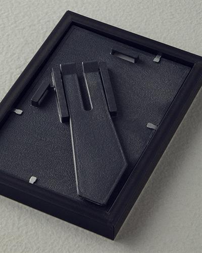 Sandra Рамка Пластмасов, Черно, 10 X 15 Cm