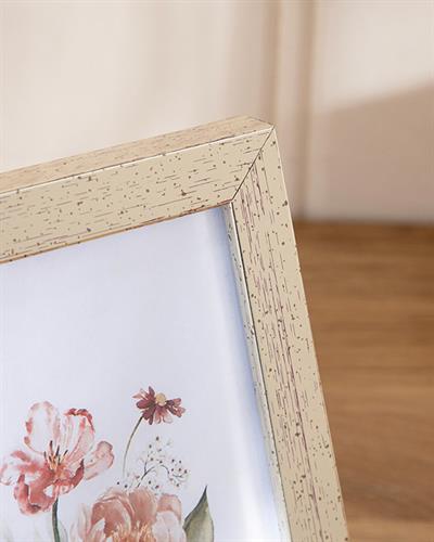 Sandra Рамка Пластмасов, Сребристо, 10 X 15 Cm