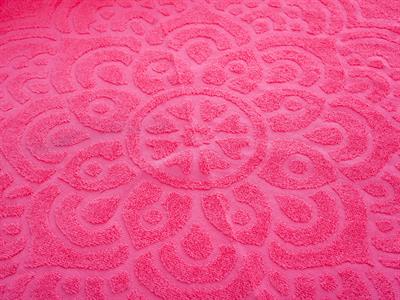 Sandra ПЛАЖНА ХАВЛИЯ Кръгла Жакардов 150 cm DarkPink