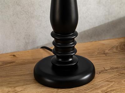 Sandra Абажур Черно, 22 X 46 Cm