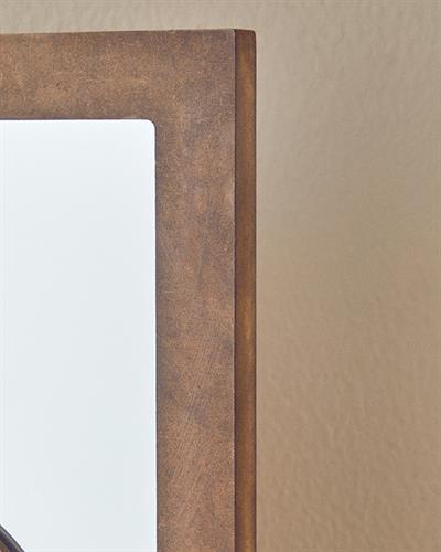 Sandra Wooden Mirror 50x50 cm Natural