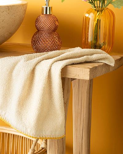 Sandy Хавлии За Ръце С Крошета, Памучен, Бежово-Жълто, 30 X 40 Cm