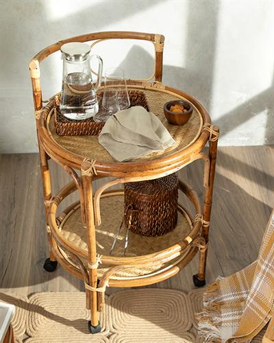 Sandy Масичка За Кафе 55x55x87 см Кафяв