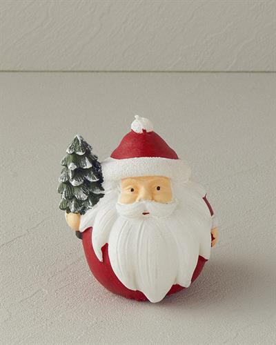 Santa Свещ Червено, 10 Cm
