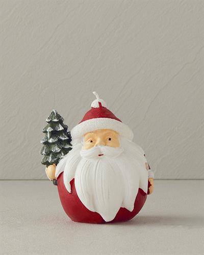 Santa Свещ Червено, 10 Cm