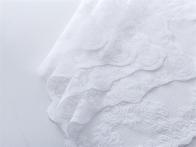 Sara Салфетка за Гости 4 Set Плетиво 40x40 cm Ecru