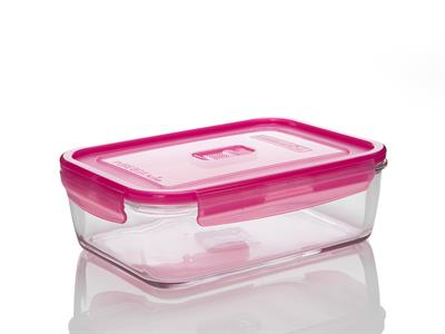 Sare КУТИЯ ЗА СЪХРАНЕНИЕ Правоъгълна Cam 197 cl Pink