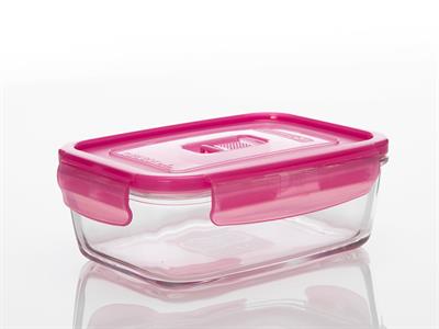 Sare КУТИЯ ЗА СЪХРАНЕНИЕ Правоъгълна Cam Pink