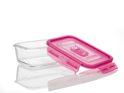 Sare КУТИЯ ЗА СЪХРАНЕНИЕ Правоъгълна Cam Pink