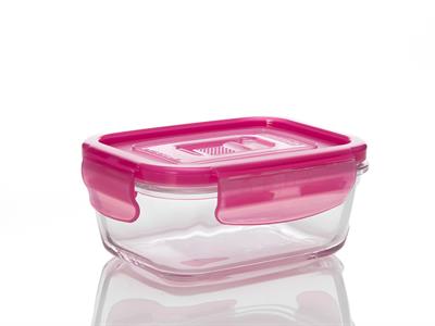 Sare КУТИЯ ЗА СЪХРАНЕНИЕ Правоъгълна Cam Pink