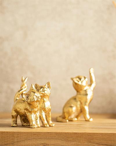 Scamp Cat Фигурка Полирезин 8,5x7x11 см Brown