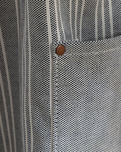 Scratch Line Кухненска Престилка С джоб Памук 75x58 см Тъмносин