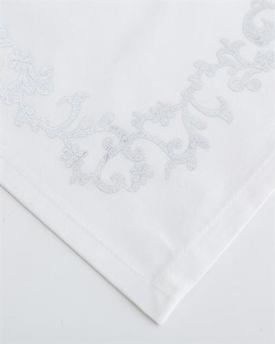 Scroll Подложки За Хранене 2 бр. С щампа 33x48 см Сребърен