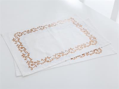 Scroll АМЕРИКАНЗКИ СЕРВИЗ 2 комплекта Отпечатано 33x48 cm Златисто