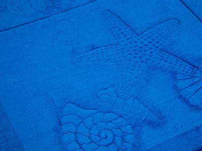 Sea Shells ПОСТЕЛКА ЗА БАНЯ КО 60x100 - 50x60 cm Dark Blue.