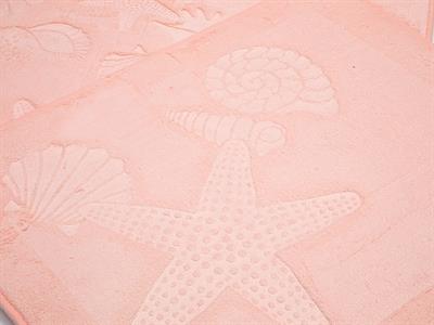 Sea Shells ПОСТЕЛКА ЗА БАНЯ КО 60x100 - 50x60 cm Light Salmon