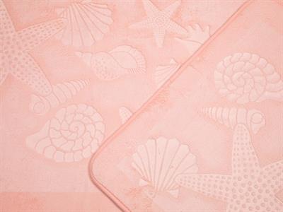 Sea Shells ПОСТЕЛКА ЗА БАНЯ КО 60x100 - 50x60 cm Light Salmon