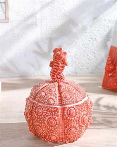 Seahorse Декоративна Кутия 11,7x10,6x15,2 см Оранжев