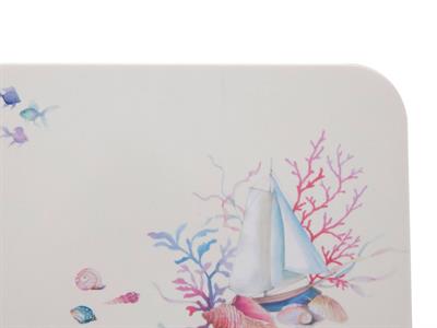 Sealife ДЪСКА ЗА РЯЗАНЕ Малка Меламин 26x16 cm Beige