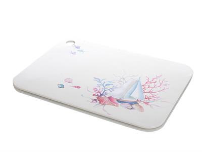 Sealife ДЪСКА ЗА РЯЗАНЕ Голяма Меламин 35x25 cm Beige