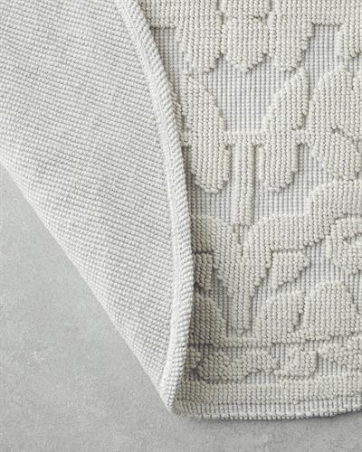 Seana Килим Памучен, Кремово, 110 X 110 Cm