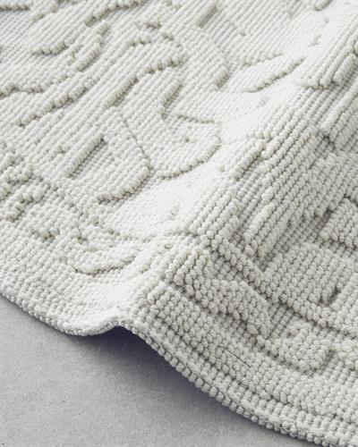 Seana Килим Памучен, Кремово, 110 X 110 Cm