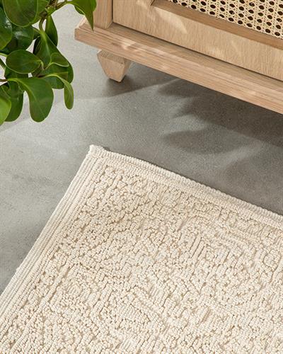 Seana Cottony Rug 50x80 cm Cream