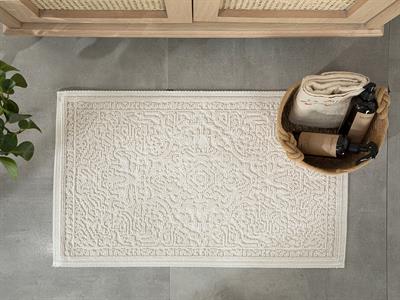 Seana Cottony Rug 50x80 cm White