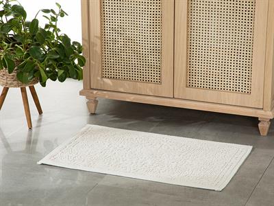 Seana Cottony Rug 50x80 cm White