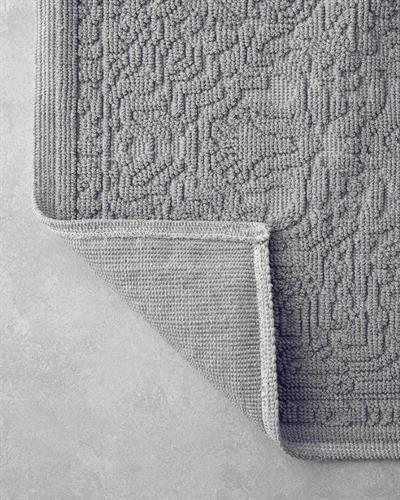 Seana Килим Памучен, Сиво, 80 X 150 Cm