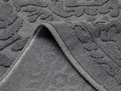 Seana Килим Памучен, Сиво, 80 X 300 Cm