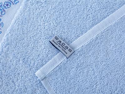 Selina ХАВЛИИ ЗА РЪЦЕ Бродирани 30x45 cm Light Blue