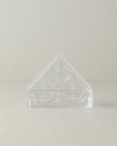 Senash Салфетник Стъкло 12,5x4,5x10 см Прозрачен