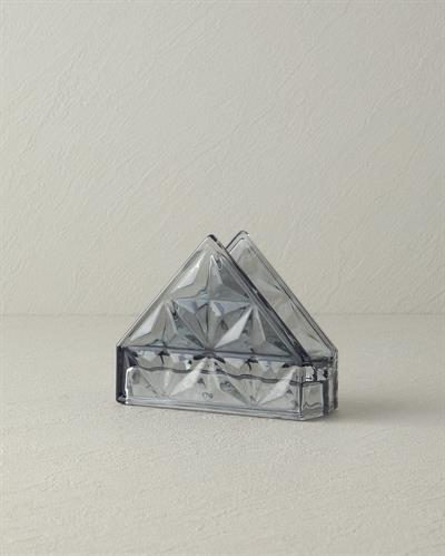 Senash Салфетник Стъкло 12,5x4,5x10 см Антрацит