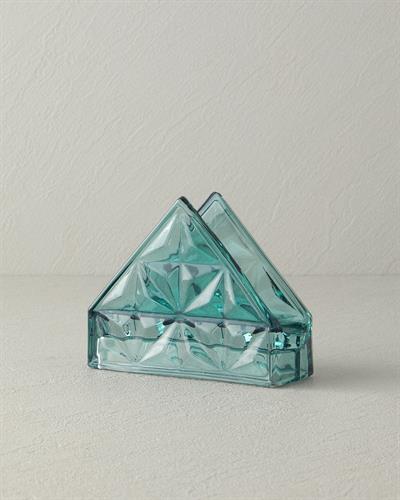 Senash Салфетник Стъкло 12,5x4,5x10 см Зелен