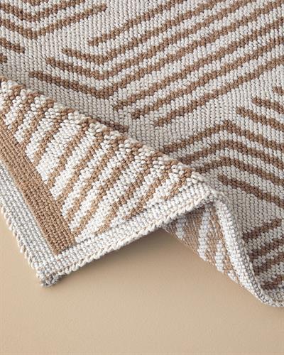 Serena Постелка За Баня Букле Памучен полиестер 50x80 см Екрю - Бежов