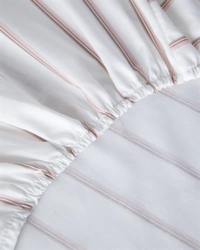 Чаршаф С Ластик Двоен Памучен 160x200 см Розов