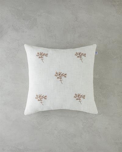 Serenita Декоративна Възглавница С бродерия 45x45 см Екрю