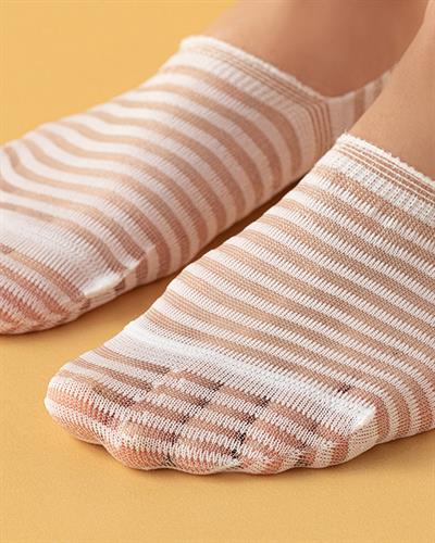 Serenity Cotton 2-set Women Ballet Socks 36-40 Black-White