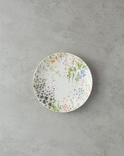 Serenity Комплект За Хранене Порцелан 24 части за 6 души Морскосин - Зелен