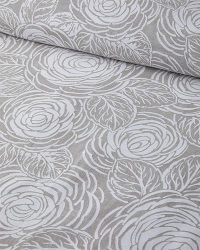 Shabby Rose Спален Комплект Двоен Крепон 200x220 см Каменно сив..