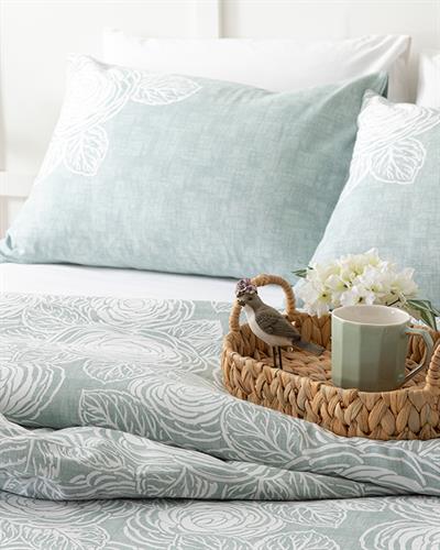 Shabby Rose Спален Комплект Кралски размер Крепон 240x220 см Селадон