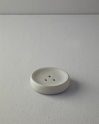 Shade Комплект За Баня 3 бр. Каменна керамика 8,6x16,7+8,5x11,2+11x3 см Сив