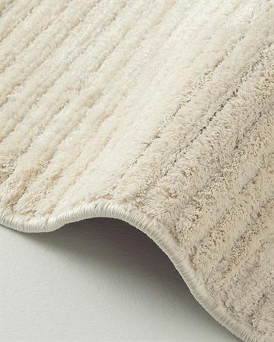 Shaggy Плюшен Килим 80x150 cm Екрю